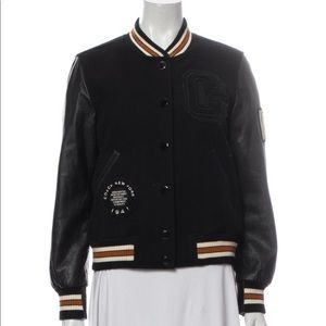 Coach wool bomber jacket almost brand new